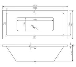 Joseph Miles Tuscany 1700mm Double Ended Whirlpool Bath 13 Joseph Miles Tuscany 1700mm Double Ended Whirlpool Bath -Duravit Store M700 2022 2 24 12 58 58 40