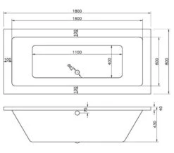 Joseph Miles Tuscany 1800 X 800mm Double Ended Whirlpool Bath -Duravit Store M700 2022 2 24 14 38 8 587