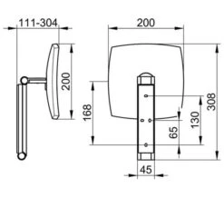 Keuco ILook Move Round Chrome Cosmetic Mirror 212mm -Duravit Store M700 2022 2 25 11 58 33 727