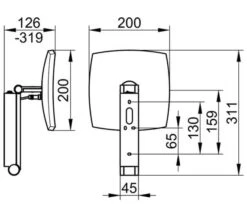 Keuco ILook Move Chrome LED Illuminated Round Cosmetic Mirror -Duravit Store M700 2022 2 25 12 51 54 822