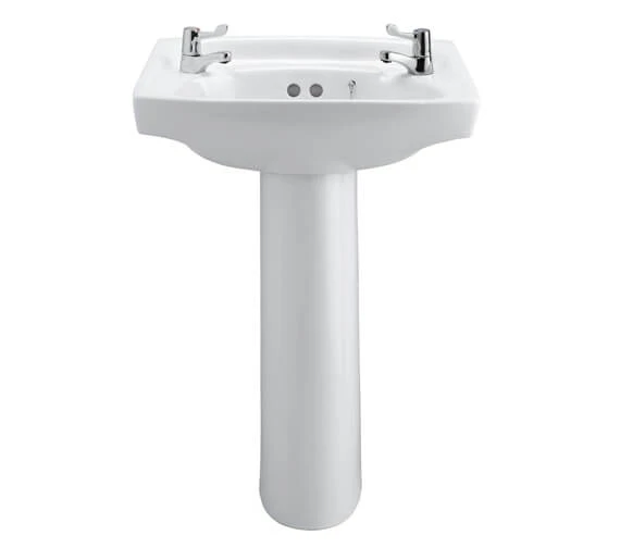 Armitage Shanks Sandringham 21 Royalex White Basin - 2 Taphole 3 Armitage Shanks Sandringham 21 Royalex White Basin - 2 Taphole