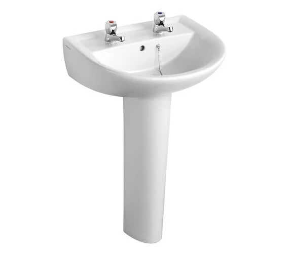 Armitage Shanks Sandringham 21 Washbasin 550mm 5 Armitage Shanks Sandringham 21 Washbasin 550mm - Image 3