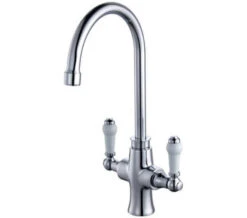 Tre Mercati Victoria Bianco Mono Kitchen Sink Mixer Tap