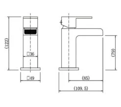 Niagara Soho Mini Mono Basin Mixer Tap With Click Clack Waste 7 Niagara Soho Mini Mono Basin Mixer Tap With Click Clack Waste -Duravit Store M700 2022 3 24 11 33 20 393
