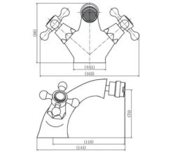 Tre Mercati Victoria Mono Bidet Mixer Tap And Pop Up Waste -Duravit Store M700 2022 3 24 7 53 27 359