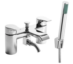 Tavistock Blaze Modern Chrome Bath Shower Mixer Tap With Kit