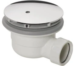 Crosswater High Flow Silver Shower Waste
