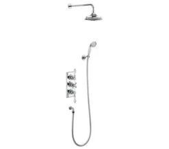 Burlington Trent Dual Outlet Concealed Thermostatic Valve With Shower Set -Duravit Store M700 2022 3 9 9 19 1 982 2