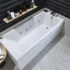 Joseph Miles Rockall Beauforte Reinforced Single Ended 6 Jet Whirlpool Bath White -Duravit Store M700 2022 4 19 10 40 21 985
