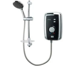 Triton Opal 3 Chrome-Black Electric Shower