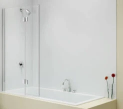 Merlyn MB7 Two Panel Hinged Bath Screen