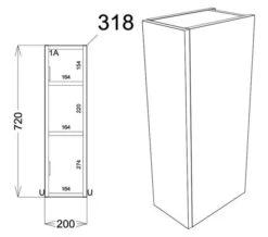 Joseph Miles Twain 200mm Wide 1 Door Floor Standing Unit With Toilet Roll Holder -Duravit Store M700 2022 5 24 9 19 23 733