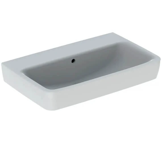 Geberit Selnova Compact White Washbasin 9 Geberit Selnova Compact White Washbasin - Image 7