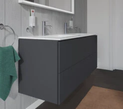 Duravit L-Cube 1290mm Wide 4 Drawers Wall Mounted Vanity Unit For Me-By-Starck Basin -Duravit Store M700 2022 6 10 12 54 28 911