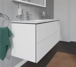 Duravit L-Cube 1290mm Wide 2 Drawers Wall Mounted Vanity Unit For Me-By-Starck Basin -Duravit Store M700 2022 6 10 14 41 29 658