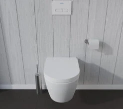 Duravit Me-By-Starck Rimless Wall Mounted Toilet