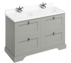 Burlington 1300mm Matt White 4 Drawer Floor Standing Unit 8 Burlington 1300mm Matt White 4 Drawer Floor Standing Unit -Duravit Store M700 2022 6 13 10 13 18 761