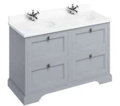 Burlington 1300mm Matt White 4 Drawer Floor Standing Unit 9 Burlington 1300mm Matt White 4 Drawer Floor Standing Unit -Duravit Store M700 2022 6 13 10 13 33 26