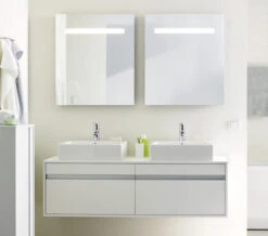 Duravit Ketho 750mm High Mirror With Lighting