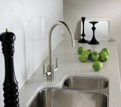 Abode Atlas Monobloc Deck Mounted Kitchen Mixer Tap