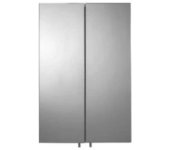 Croydex Avisio Stainless Steel Double Door Corner Mirror Cabinet -Duravit Store M700 2022 6 16 13 21 9 292