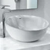 Roca Bol White On-Countertop Deep Basin 420mm Diameter - 327876000 -Duravit Store M700 2022 6 16 15 15 10 121
