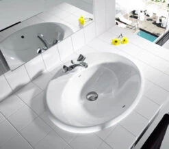 Roca Java White In Countertop Basin 560mm X 475mm - 327863000