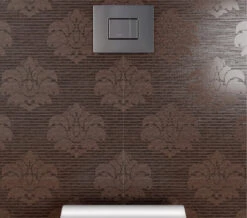 Grohe Cosmo Stainless Steel Dual Flush WC Wall Plate - 38776SD0