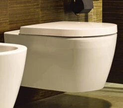 Duravit Me-By-Starck Rimless Compact Wall Mounted WC