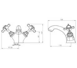 Tavistock Varsity Chrome Basin Mixer Tap With Pop Up Waste -Duravit Store M700 2022 6 22 10 27 21 97