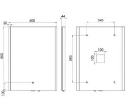 Saneux Air Electric Mirror With Acrylic Lighting Profiles -Duravit Store M700 2022 6 23 10 6 56 47