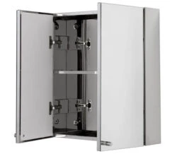 Croydex Carra Double Door Stainless Steel Mirror Cabinet -Duravit Store M700 2022 6 27 8 55 24 12