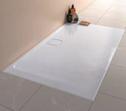 Merlyn Level25 White Rectangular Tray With Waste