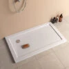 Britton Zamori Rectangle White Corner Waste Shower Tray -Duravit Store M700 2022 6 28 8 36 13 346