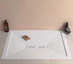 Kudos Shower Tray For Ultimate Flat Glass Panel