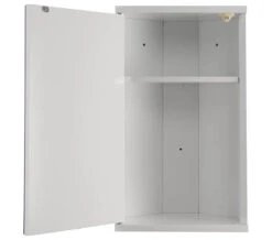 Croydex Simplicity Self Assembly White Corner Mirror Cabinet -Duravit Store M700 2022 6 28 9 34 4 606