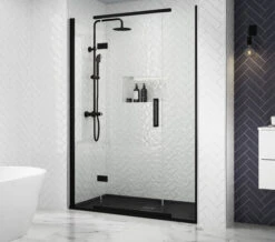 Aquadart Inline 8mm Semi-Frameless Recess Door
