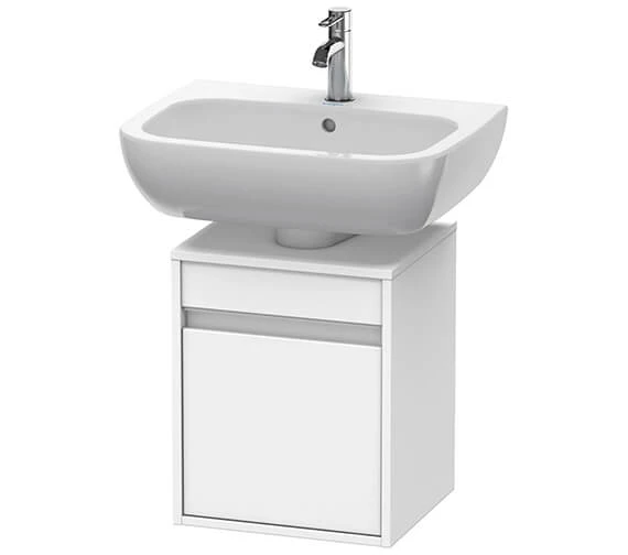 Duravit Ketho 400 X 360mm Wall-Mounted Vanity Unit For D-Code Basin 4 Duravit Ketho 400 X 360mm Wall-Mounted Vanity Unit For D-Code Basin - Image 2