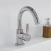 Hudson Reed Tec Single Lever Side Action Mini Basin Mixer Tap Chrome With Waste -Duravit Store M700 2022 7 19 9 28 4 61