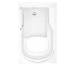 Trojan Freedom Mini 1060 X 660mm Easy Access Walk In Bath White