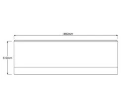 Trojan Supastyle Acrylic Bath Front Panel White -Duravit Store M700 2022 7 25 15 42 31 665