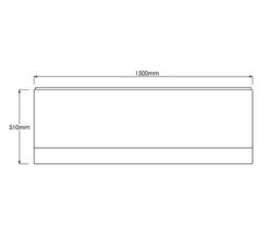 Trojan Supastyle Acrylic Bath Front Panel White -Duravit Store M700 2022 7 25 15 42 8 886
