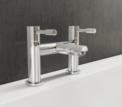 Nuie Series 2 Chrome Deck Mounted Bath Shower Mixer Tap