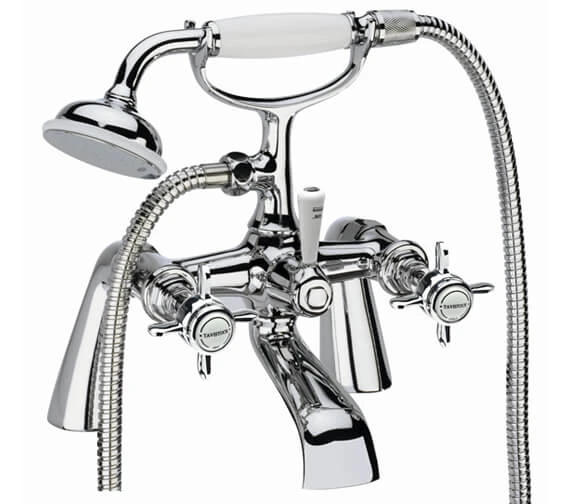 Tavistock Varsity Chrome Bath Shower Mixer Tap With Kit 3 Tavistock Varsity Chrome Bath Shower Mixer Tap With Kit