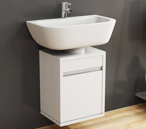 Duravit Ketho 400 X 360mm Wall-Mounted Vanity Unit For D-Code Basin 3 Duravit Ketho 400 X 360mm Wall-Mounted Vanity Unit For D-Code Basin