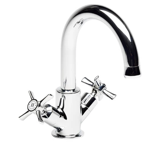 Tavistock Cheltenham Chrome Basin Mixer Tap With Click Waste 4 Tavistock Cheltenham Chrome Basin Mixer Tap With Click Waste - Image 2