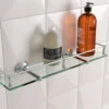 Miller Stockholm Glass Shelf With Guard Rail 500mm - 602C -Duravit Store M700 2022 7 4 10 7 10 74