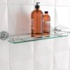 Burlington Shelf With Chrome Plated Railing - A18 CHR