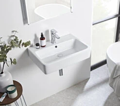 Tavistock Q60 575mm White Ceramic Basin