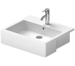 Duravit Vero 550 X 470mm Semi Recessed 1 Tap Hole Basin -Duravit Store M700 2022 8 1 10 1 29 350